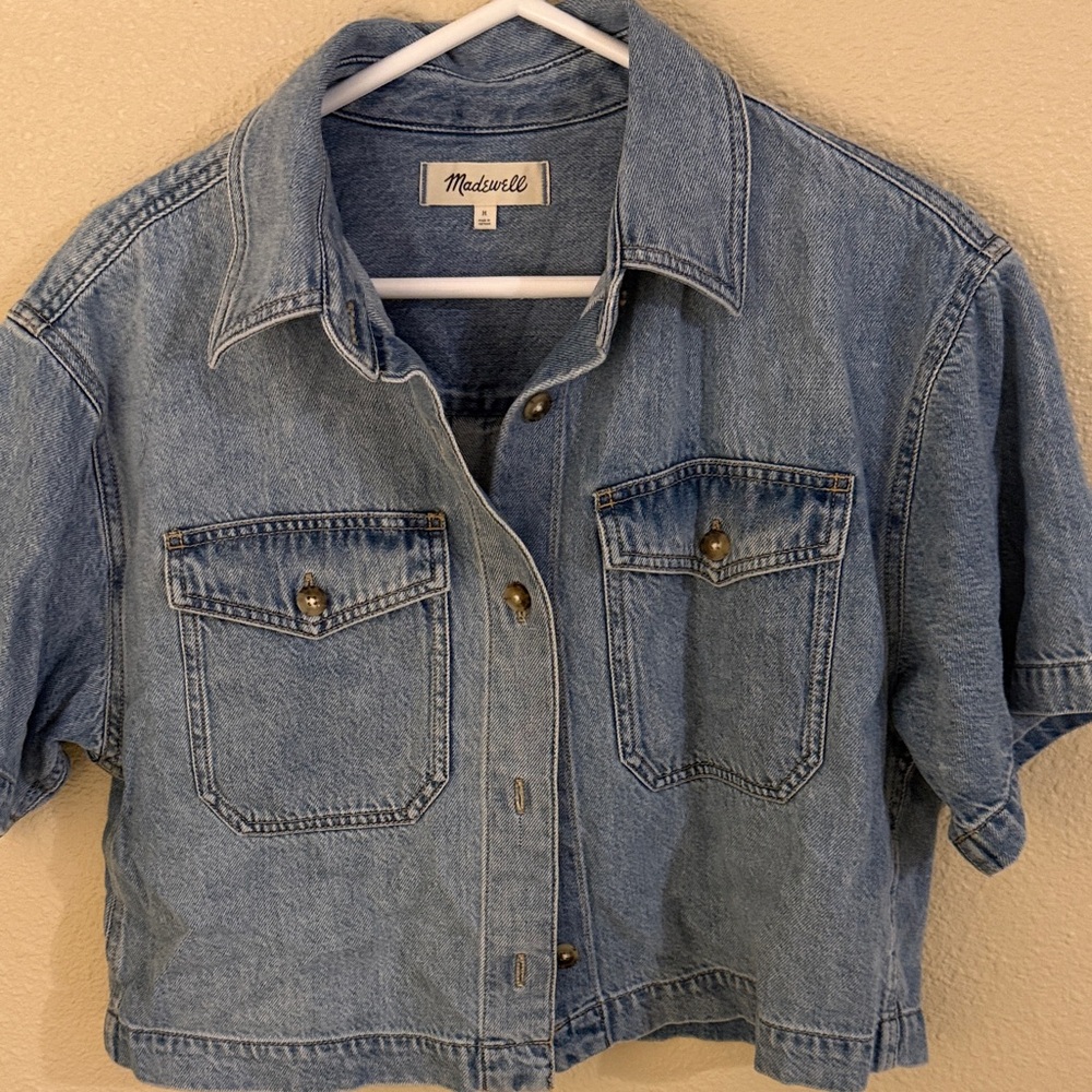 Madewell Light Blue Denim Jacket